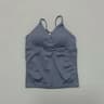 Vision Twist Front Yoga Tank Top For Women Halter VNeck Longline Workout Top With High Stretch 0