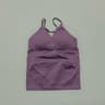 Vision Twist Front Yoga Tank Top For Women Halter VNeck Longline Workout Top With High Stretch 2