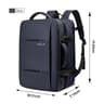 Heroic Knight Waterproof Laptop Backpack Expandable Business Travel Backpack For 173 Inch Laptops 2