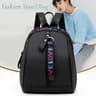 Womens Leather Backpack For Women Large Capacity Travel  School Backpack 2