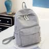 Corduroy Backpack For Women And Teens Cute School Backpack With Tassel Casual College Travel Bookba 3
