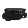 Womens PU Leather Crossbody Bag Woven Chest Bag Stylish Travel Shoulder Sling Purse 0