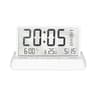 Creative Transparent Digital Alarm Clock With LED Display Temperature Date Snooze Desk Clock 1