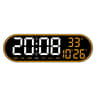 LED Digital Wall Clock With Remote Control Large Digital Calendar Clock With Temperature Date Displ 3