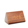 Wooden Digital Alarm Clock With LED Time Date Temperature Display For Bedroom Bedside Office 2