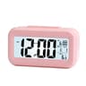 Digital Alarm Clock LCD Desk Clock With Calendar Indoor Thermometer For Bedroom Office 0