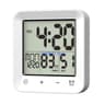 Shower Clock With LCD Display Bathroom Wall Clock Digital Kitchen Wall Clock With Suction Cup 1