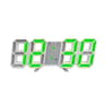 LED Digital Alarm Clock With Color Night Light Temperature Display Wall Desk Clock 0