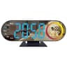 LED Mirror Digital Alarm Clock With Voice Control Temperature Display And Adjustable Brightness 4