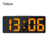 Voice Control Digital Alarm Clock LED Display Smart Night Mode Desktop Clock 1