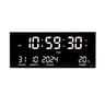 Digital Wall Clock Large LED Wall Clock With 8 Alarms Calendar Temperature Display 1