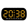 Digital LED Alarm Clock USB Powered Dual Alarm Clock With Temperature Display And Adjustable Bright 0