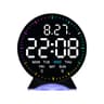 LED Digital Alarm Clock With Date And Week Display Adjustable Brightness Electronic Desk Clock 3