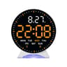 LED Digital Alarm Clock With Date And Week Display Adjustable Brightness Electronic Desk Clock 9