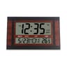 Modern Digital Alarm Clock LCD Wall And Desk Clock With Temperature Calendar Display For Home Offic 1