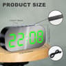 Digital Alarm Clock With LED Display USB Alarm Clock Dimmable Bedroom Clock With Temperature And Sn 2