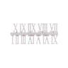 DIY Clock Numerals Wall Clock Replacement Parts Roman Numeral Clock Stickers For Quartz Clock Repai 6