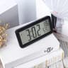 Slim Nordic Digital Alarm Clock With Large LED Display Battery Powered Modern Desk Clock For Home A 1