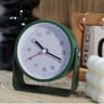 Silent Alarm Clock Mini Desk Clock Minimalist Quartz Bedside Clock For Bedroom Office Study 4