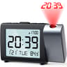Smart Projection Alarm Clock With LED Display USB Charging Rechargeable Bedside Digital Clock 0