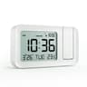 Smart Projection Alarm Clock With LED Display USB Charging Rechargeable Bedside Digital Clock 1