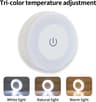Rechargeable LED Wall Lamp Touch Sensor Night Light For Bedroom Reading 3