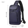 HK Business Crossbody Bag For Men Portable Shoulder Messenger Bags Male Waterproof Travel Short Tri 2