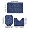 Bathroom Rug Set With Absorbent Non Slip Bath Mats 2