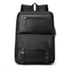 Urban Edge Mens PU Leather Laptop Backpack 0