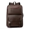 Urban Edge Mens PU Leather Laptop Backpack 2
