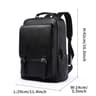 Vintage Waterproof Leather Laptop Backpack For Men 2