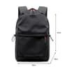 Urban Pleated Men Laptop Backpack Large Capacity Water Repellent Daypack 1