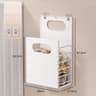 Space Saving Hanging Laundry Basket Foldable Mesh Clothes Hamper 1