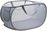 Wide Pop Up Collapsible Mesh Laundry Hamper With Handles And Side Pocket 4