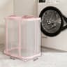 Large Collapsible Laundry Basket Foldable Mesh Laundry Hamper With Handles 3