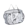 Cartoon Collapsible Laundry Basket Large Capacity Mesh Hamper 3