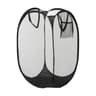 Collapsible Laundry Hamper Portable Mesh Pop Up Laundry Basket 2