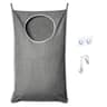 Large Hanging Laundry Hamper Foldable Space Saving Laundry Bag 1