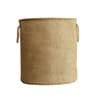 Waterproof Foldable Laundry Hamper Large Cotton Linen Storage Basket 1