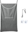 Space Saving Over The Door Hanging Laundry Hamper Bag 1