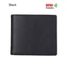 RFID Blocking Genuine Leather Men Bifold Wallet With Coin Pocket 2