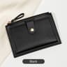 Minimalist Women Card Holder Wallet Slim PU Leather Mini Credit Card Holder 1