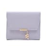 Leaf Pendant Women Short Wallet With Multi Card Folding Coin Purse 8