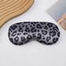 Leopard Print SilkLike Sleep Mask For Light Blocking Travel And Naps 0