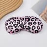 Leopard Print SilkLike Sleep Mask For Light Blocking Travel And Naps 2