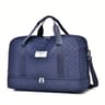 Large Capacity Nylon Weekender Travel Bag With Multi Pocket Gym And Overnight Storage 3