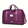Large Capacity Nylon Weekender Travel Bag With Multi Pocket Gym And Overnight Storage 7