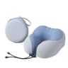 Memory Foam Travel Neck Pillow With U Shaped Support And Storage Bag 0