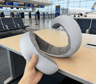 Adjustable Foldable Travel Pillow For Neck Support Flights  Office Naps 2