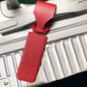 Leather Luggage Tag For Suitcases Handbags And Travel Bags 6